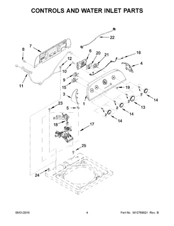 Diagram for WTW4815EW0