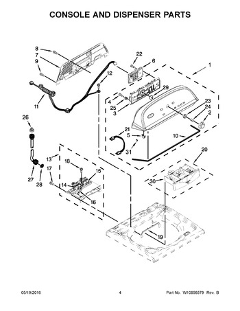 Diagram for 7MWTW5521BW1