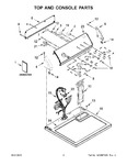 Diagram for 02 - Top And Console Parts