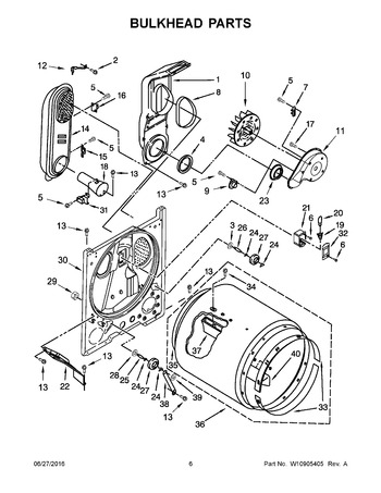 Diagram for WGD4810EW2