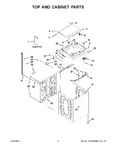 Diagram for 02 - Top And Cabinet Parts