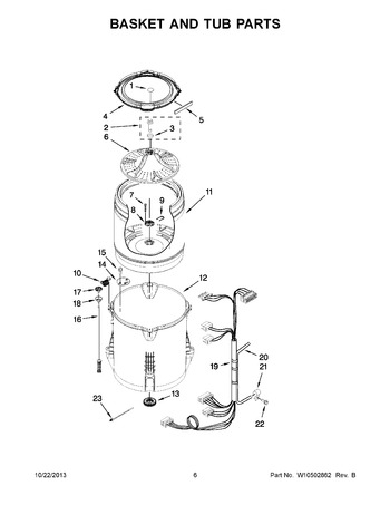 Diagram for WTW5700XL3