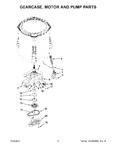 Diagram for 05 - Gearcase, Motor And Pump Parts