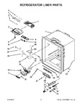 Diagram for 03 - Refrigerator Liner Parts