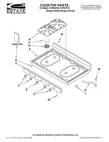 Diagram for TGP305TT0