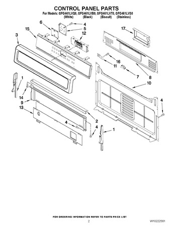 Diagram for GFG461LVB0