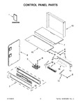 Diagram for 02 - Control Panel Parts