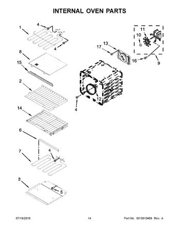 Diagram for KOCE500EWH05