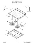 Diagram for 02 - Cooktop Parts