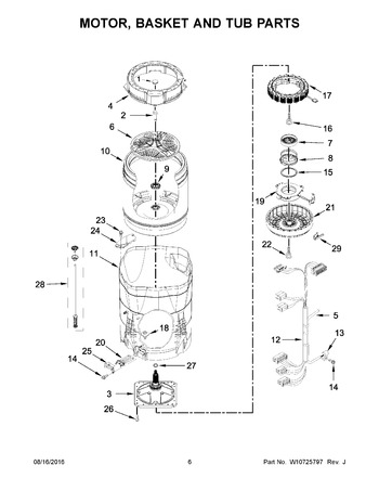 Diagram for WTW8500DW0