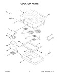 Diagram for 02 - Cooktop Parts