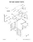 Diagram for 02 - Top And Cabinet Parts