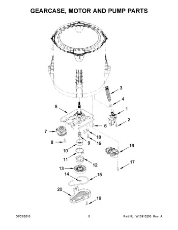 Diagram for CAW8350EW2