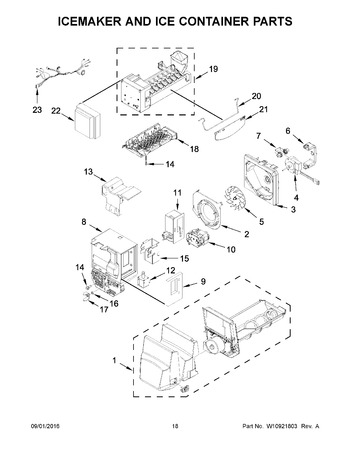 Diagram for WRX735SDBH01