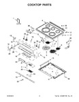 Diagram for 02 - Cooktop Parts