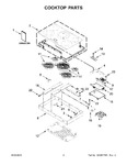 Diagram for 02 - Cooktop Parts