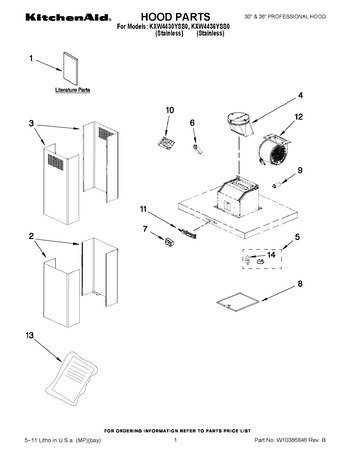 Diagram for KXW4436YSS0