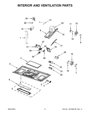 Diagram for WMH53520CW3