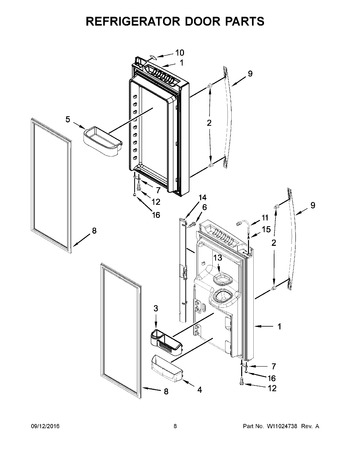 Diagram for WRF555SDFZ02