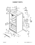 Diagram for 02 - Cabinet Parts