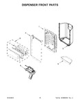 Diagram for 09 - Dispenser Front Parts