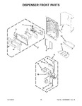 Diagram for 09 - Dispenser Front Parts