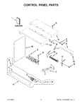 Diagram for 02 - Control Panel Parts