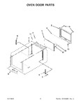 Diagram for 04 - Oven Door Parts