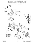 Diagram for 06 - Cabinet And Stirrer Parts