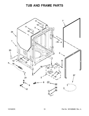 Diagram for KDTE204EWH3