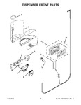 Diagram for 09 - Dispenser Front Parts