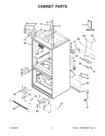 Diagram for WRX988SIBM01