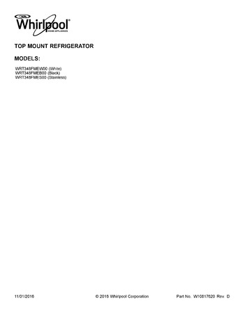 Diagram for WRT348FMEW00