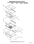 Diagram for 03 - Refrigerator Shelf Parts