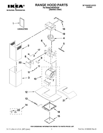 Diagram for IH8362SS0