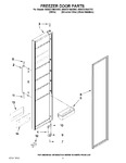 Diagram for 06 - Freezer Door Parts