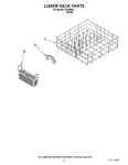 Diagram for 10 - Lower Rack Parts