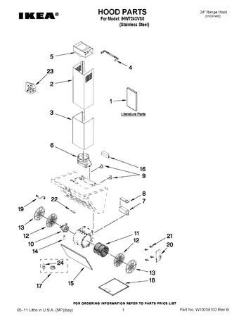 Diagram for IHW7243VS0