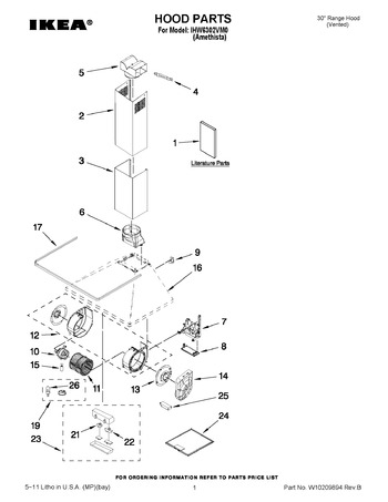 Diagram for IHW6302VM0