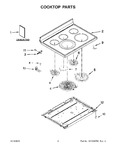 Diagram for 02 - Cooktop Parts