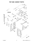 Diagram for 02 - Top And Cabinet Parts