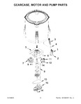 Diagram for 05 - Gearcase, Motor And Pump Parts