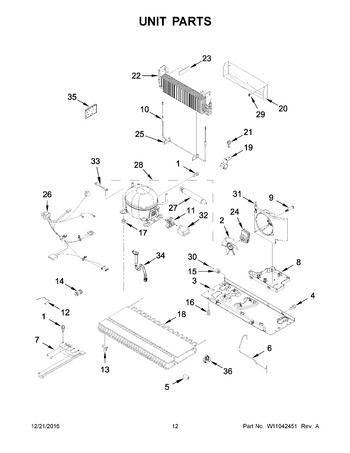 Diagram for WRX735SDBM04