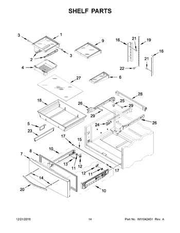 Diagram for WRX735SDBM04