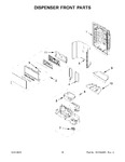 Diagram for 09 - Dispenser Front Parts