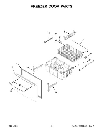 Diagram for WRX735SDHV00