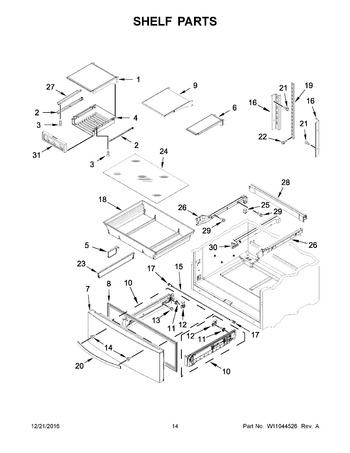 Diagram for WRX735SDHB00