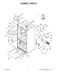 Diagram for 02 - Cabinet Parts