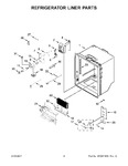 Diagram for 03 - Refrigerator Liner Parts