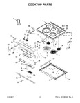 Diagram for 02 - Cooktop Parts